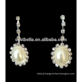 Venda Por Atacado White Pearl Acessórios Bridal Jewelry Necklace Earring